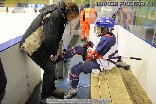 2014-12-07 Hockey Milano Rossoblu U12-Real Torino 0304 Simone Battelli
